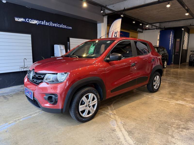 RENAULT - KWID - 2018/2019 - Vermelha - R$ 40.900,00